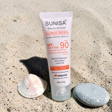Крем солнцезахисний Sunisa SPF 90 Oil Free SPF 90 PA +++, 40 г