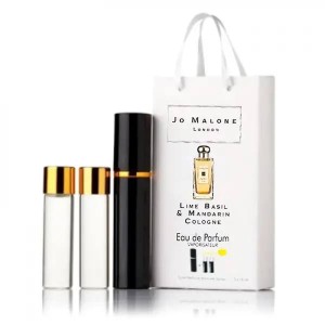 Міні парфум унісекс Jo Malone Lime Basil & Mandarin, 3х15 мл