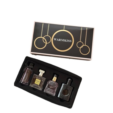 Подарунковий набір жіночих парфумів WARMKISS (4в1), по 30 мл