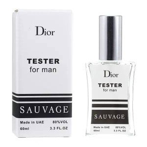 Чоловічий тестер Christian Dior Sauvage, 60 мл
