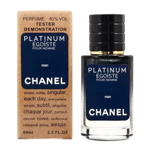 Chanel Platinum Egoiste Pour Homme TESTER, чоловічий, 60 мл