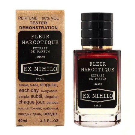 EX NIHILO Fleur Narcotique Extrait De Parfum TESTER, унисекс, 60 мл 