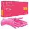 Перчатки нитриловые розовые 3,5 г Nitrylex ХS, 100 шт. Photo 1