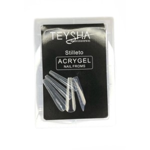 Верхні форми для нарощування Stilleto Teysha 120 шт/уп