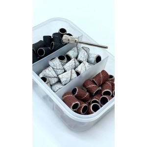 Набір барабанчиків 75 шт + металева насадка тримач. Photo 2