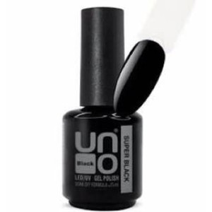 UNO Super Black Супер чорний гель лак, 15 мл