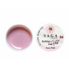 Гель для наращивания Saga Professional Builder Gel Veil 04 Rose Pink, розовый, 15 мл