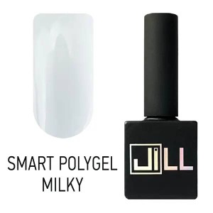 Жидкий полигель JiLL Smart Polygel 9 мл. Milky  