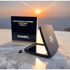 Зеркало карманное двойное Chanel черное
