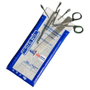 Крафт-пакети Pro Steril 100х200 мм, 100 шт, прозорі. Photo 2